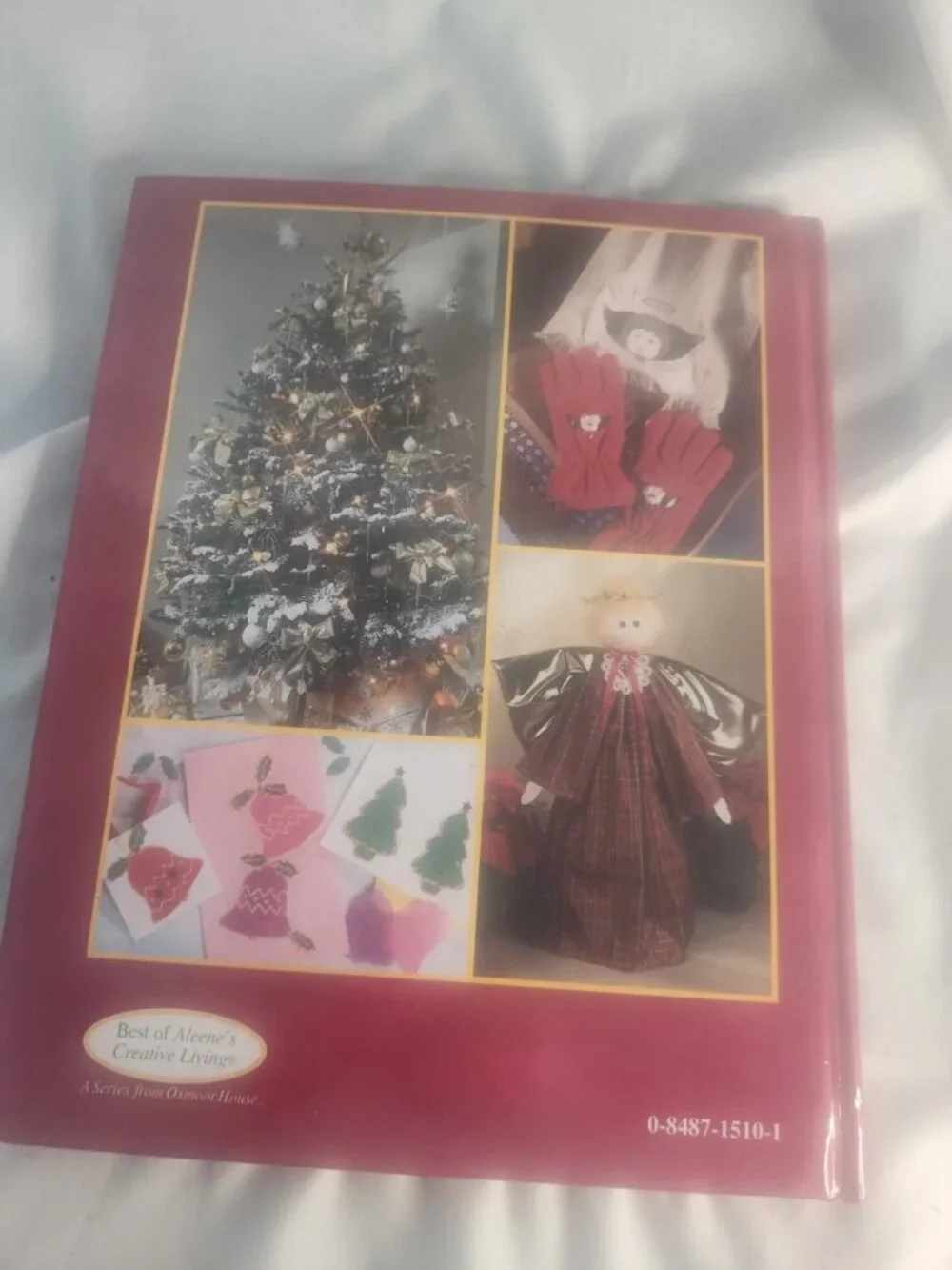 Vintage Aleene's Christmas Craft Quickies Book Upcycle Patterns Included